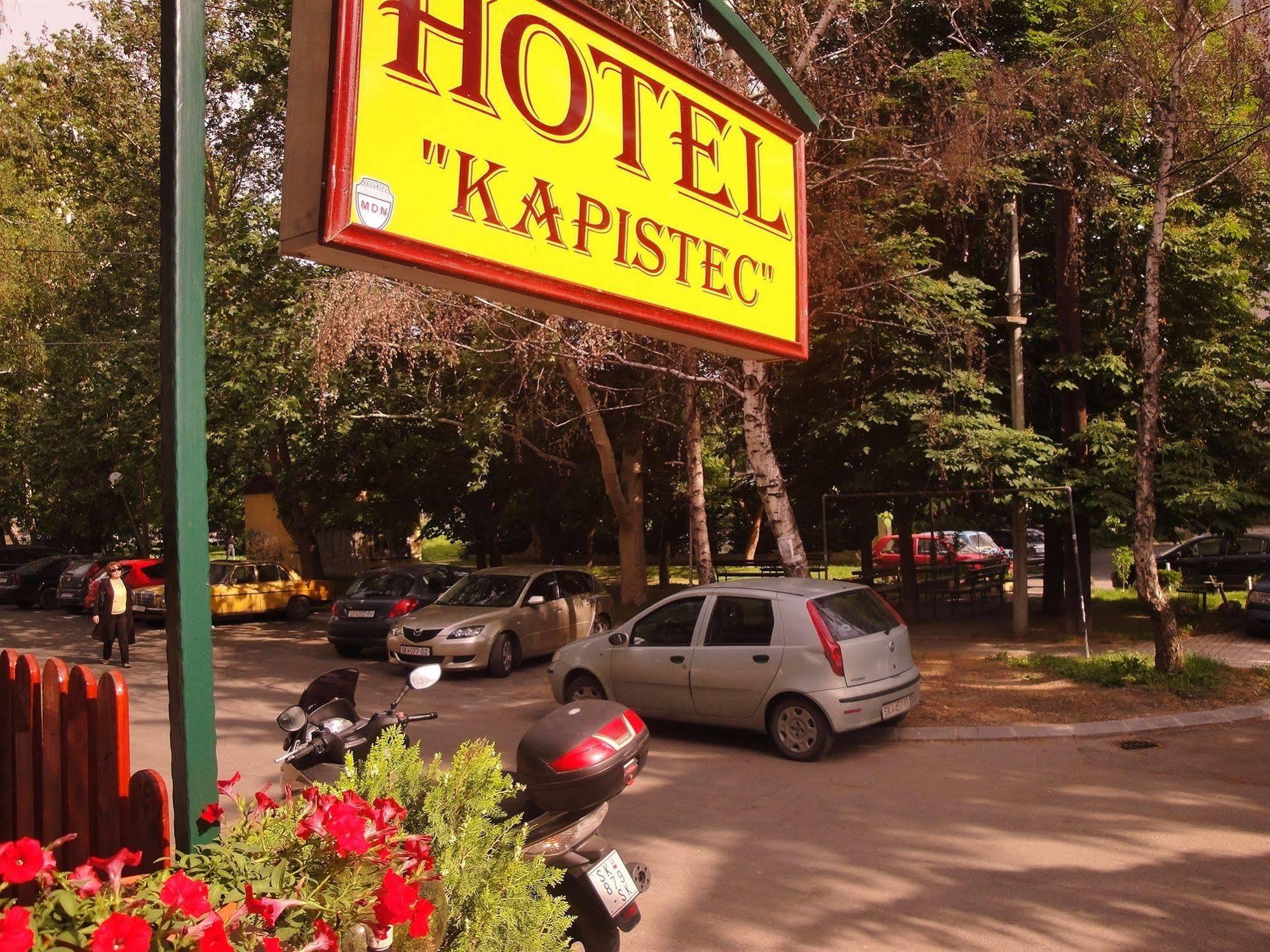 Hotel Kapistec Skopie Exterior foto